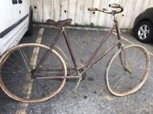 1896 CRAWFORD WOMENS BICYCLE. MUSEUM BICYCLE. 100%  All ORIGINAL  WOODEN WHEELS Review
