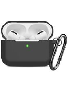 Compatible with AirPods Pro Case Cover Silicone Black Review