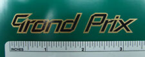 Raleigh bicycle “Grand Prix”  crossbar decals (2) Review