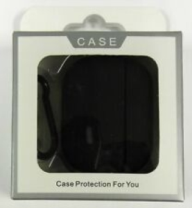 Silicone Rubber Case for Apple AirPod – Black w/ Carabiner Clip Review