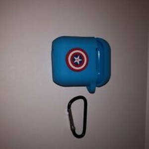 Case for Apple AirPods – Blue   mCase Silicone Protective Cover CAPTAIN AMERICA Review