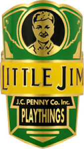 Little Jim Penny Head Tube Bike Badge Emblem Etched Brass Child face of JC Penny Review