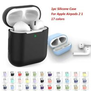 Soft Silicone Case Earphones for Apple Airpods case Bluetooth Wireless Earphone Review