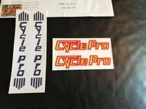 Old school bmx cyclepro decals cycle pro Review