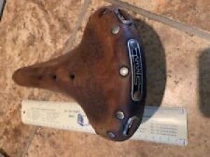 VTG Bicycle Leather Saddle SPRINT made in France Racing Touring Seat Review