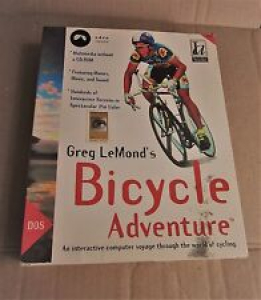 Software Greg LeMond’s Bicycle Adventure, multimedia, DOS-based, vintage 1992 Review