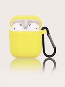 BUNDLE OF 2 PIECES SOLID AIRPOD 1/2 SOfT TPU CASE W/HOOK Review