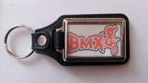 BMX LOGO BIKE  LEATHER KEYRING  Review