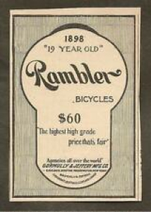 VINTAGE AD FOR RAMBLER BICYCLES Review