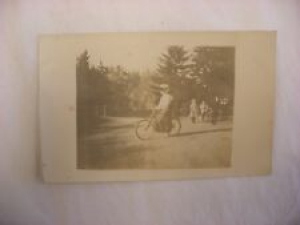 Real Photo Postcard RPPC – Vintage Bicycle #2708 Review