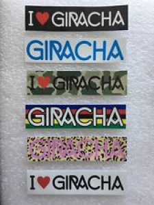 2013 GIRA GIRA CHARIYA Osaka Japan GIRACHA Track Supermarket 6 STICKER SET UCI Review