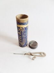 Vintage Bicycle Repair Kit Balloon Single Tube Tire Urich Advertise 1919 Antique Review